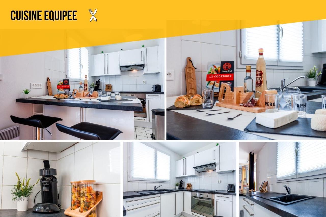 Anja - Top Hote Paris - 6 Personnes Balcon Parking Сен-Дени Экстерьер фото