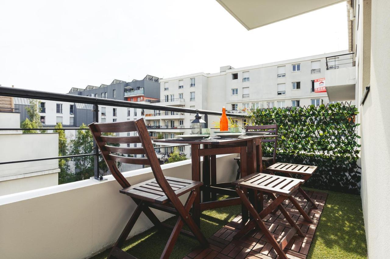 Anja - Top Hote Paris - 6 Personnes Balcon Parking Сен-Дени Экстерьер фото